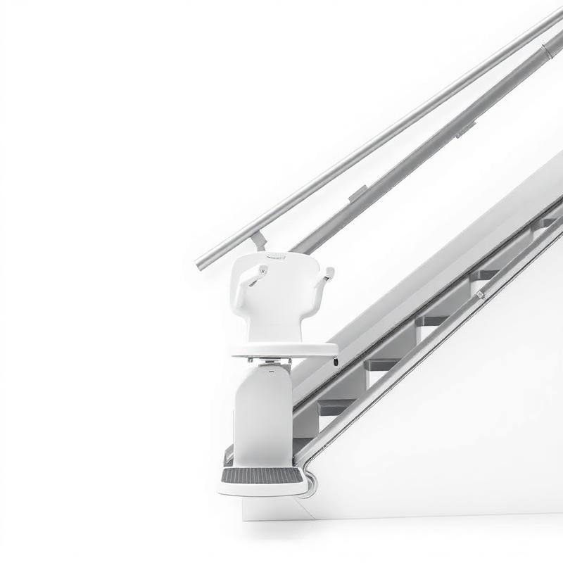 Montascale Rettilineo - Perfetto per scale dritte, design elegante e installazione rapida